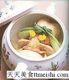 鸡包鱼翅菜谱图片